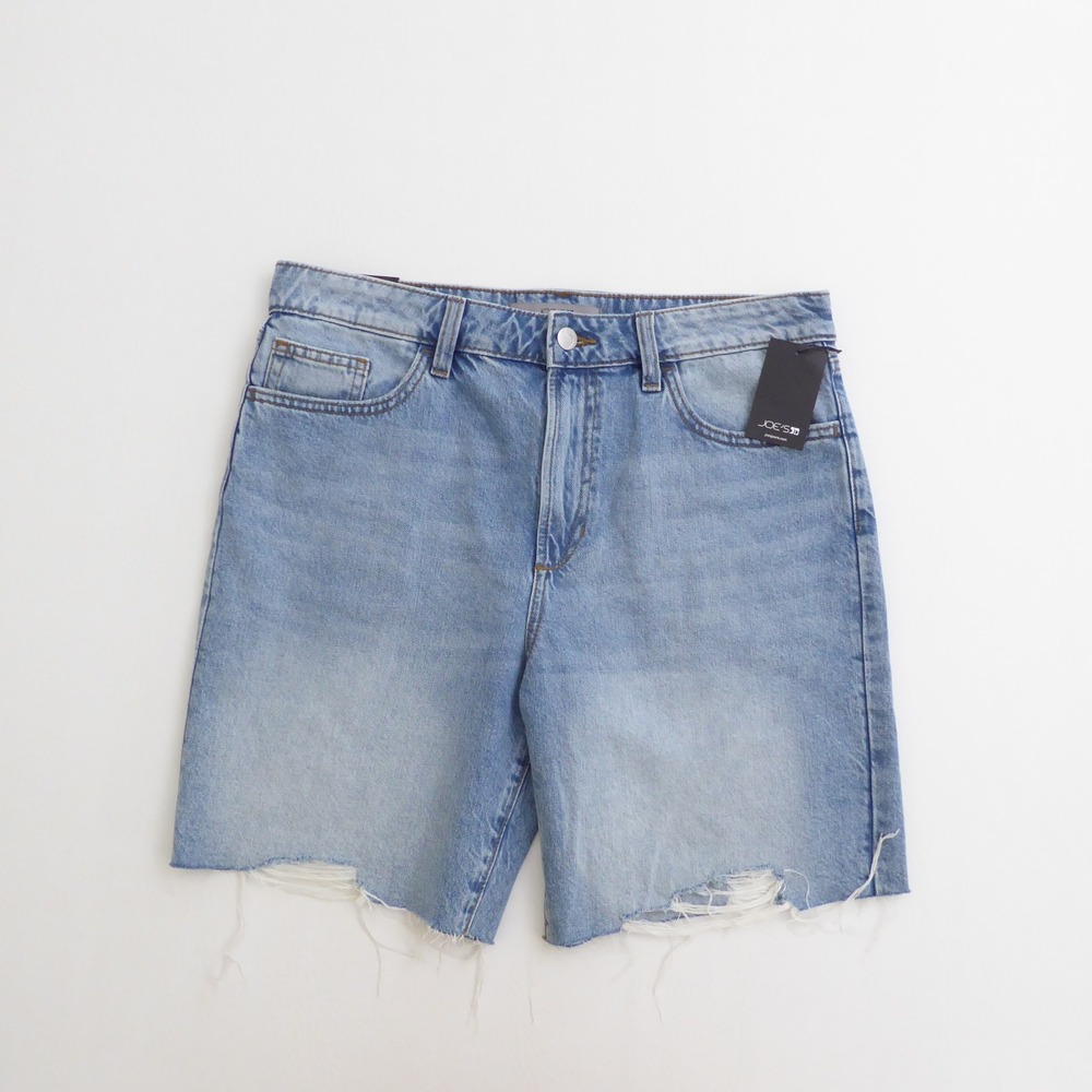 Joes Jeans Womens Easy Bermuda Short Blue Phoebe Cut Off Denim 29